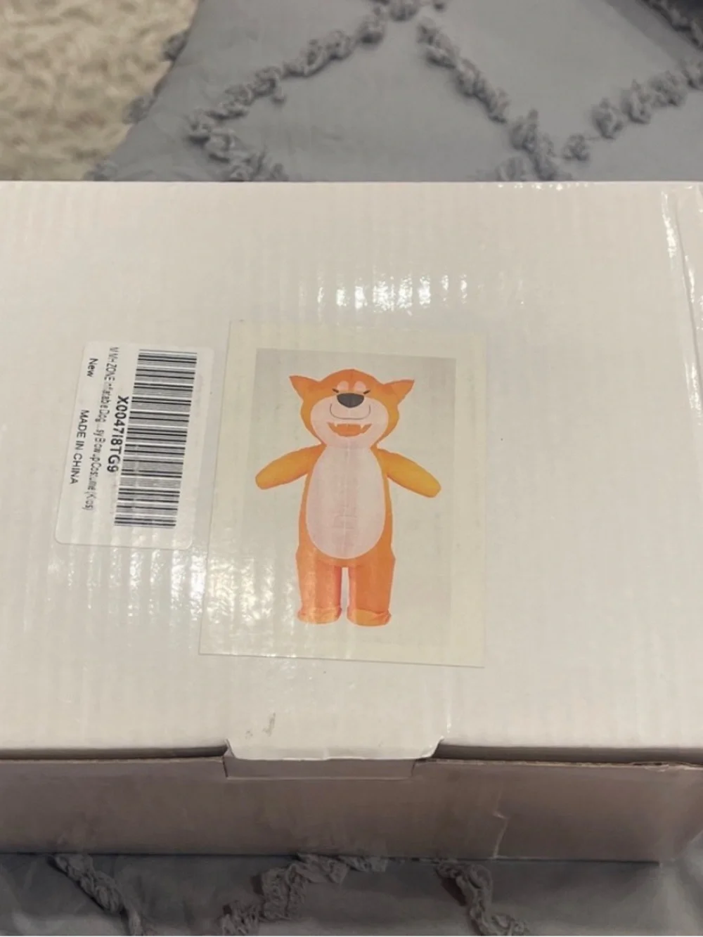 Orange Inflatable Fox Kids‎ Costume